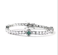 Load image into Gallery viewer, Clover Bracelet - GOLD & SILVER - MIX & MATCH 3 for $75