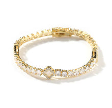 Load image into Gallery viewer, Clover Bracelet - GOLD &amp; SILVER - MIX &amp; MATCH 3 for $75
