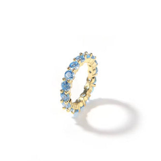 Blue Heart Ring
