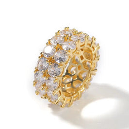 Double Diamond Ring