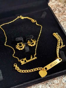 SWEETHEART 3 PC JEWELRY SET