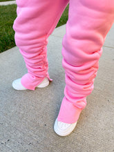 Load image into Gallery viewer, &quot;SWEETHEART STACKED SWEATSUIT&quot; PINK
