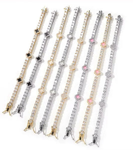 Clover Bracelet - GOLD & SILVER - MIX & MATCH 3 for $75