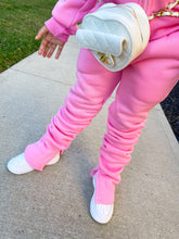 Load image into Gallery viewer, &quot;SWEETHEART STACKED SWEATSUIT&quot; PINK
