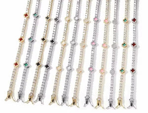 Clover Bracelet - GOLD & SILVER - MIX & MATCH 3 for $75