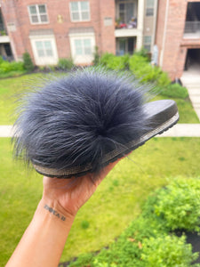 Women's Fur Slides